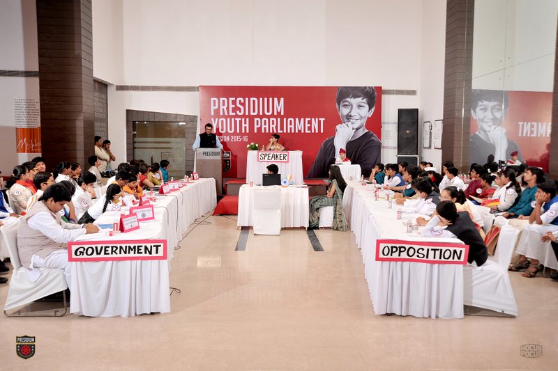 Presidium Gurgaon-57, INTER SCHOOL PRESIDIUM YOUTH PARLIAMENT HELD AT PRESIDIUM GURGAON 